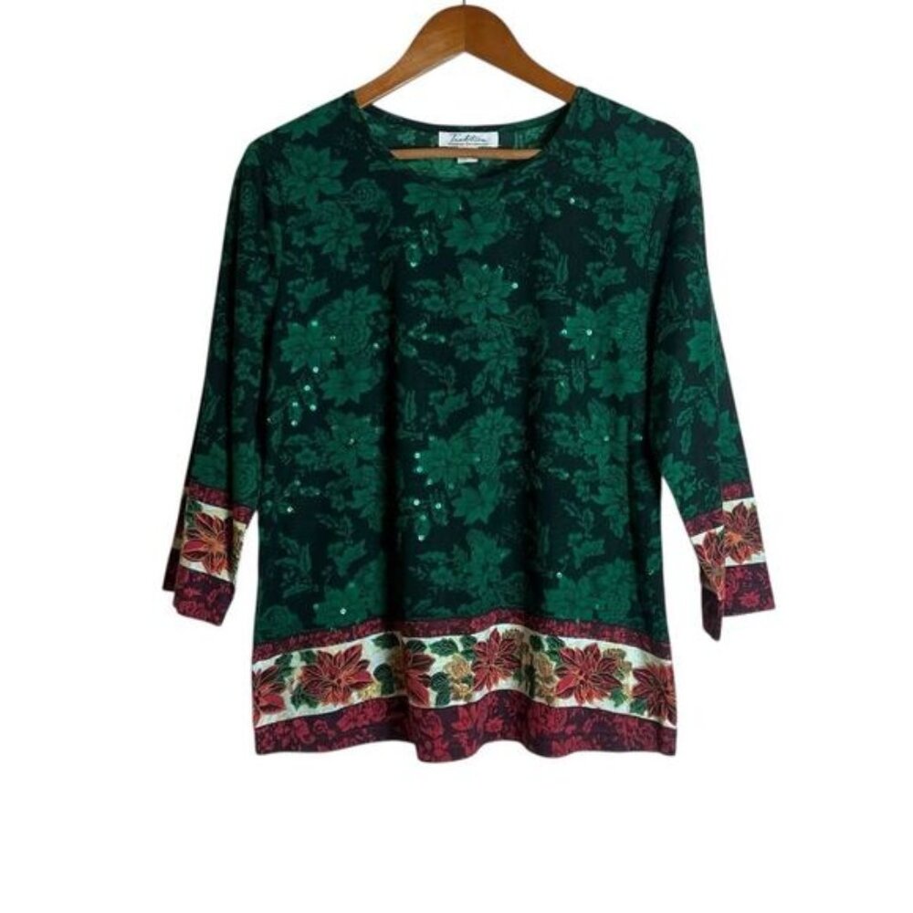 Tradition Christmas patterned shirt